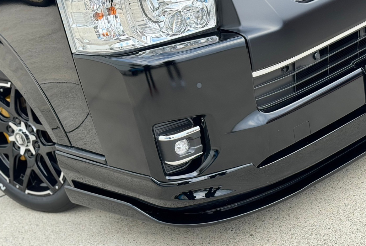 クロームベゼルフォグランプカバー